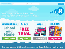 Tablet Screenshot of interactive-resources.co.uk